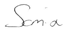 Sam's signature